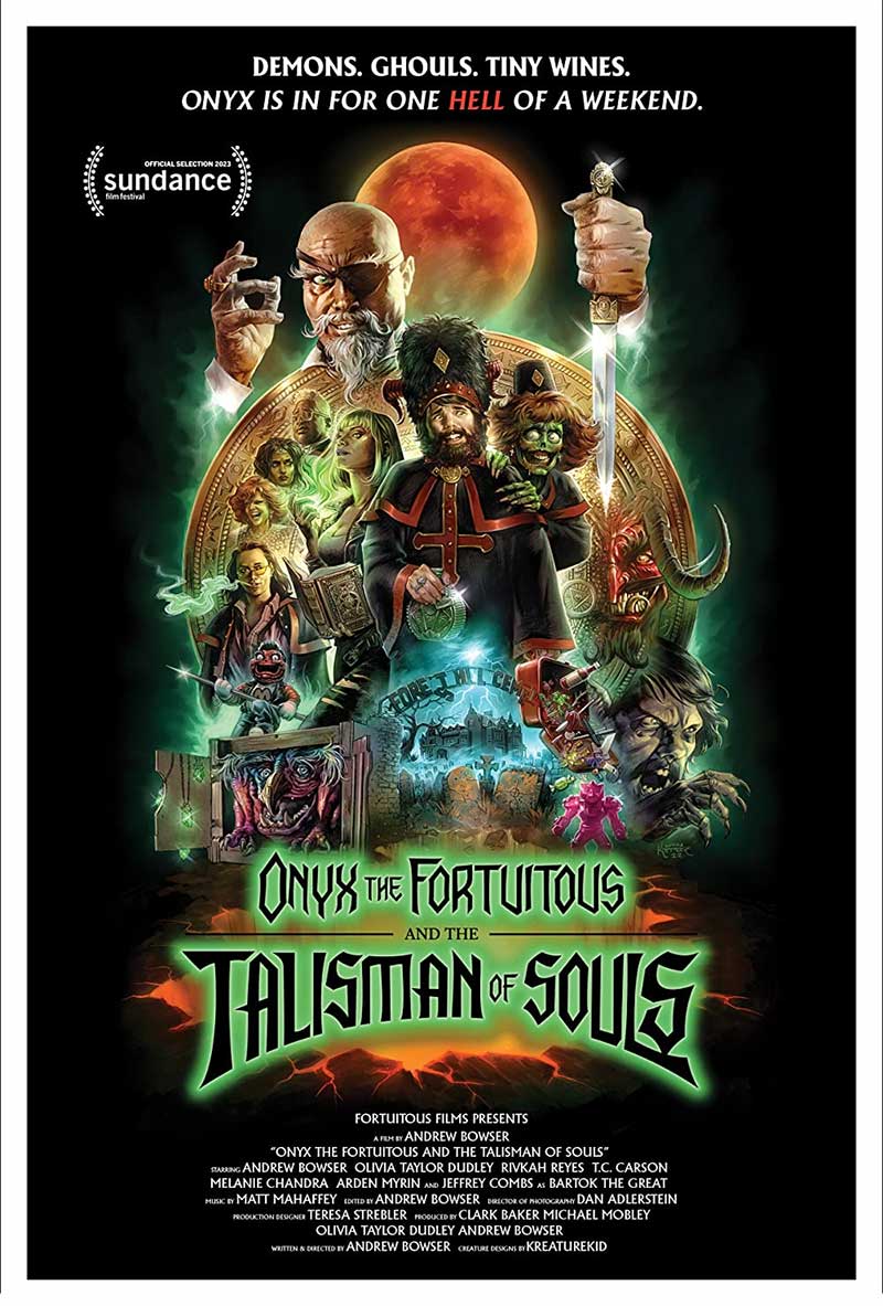 ปล่อยภาพโปสเตอร์ใหม่ Onyx the Fortuitous and the Talisman of Souls หนังสยองขวัญสุดฮา